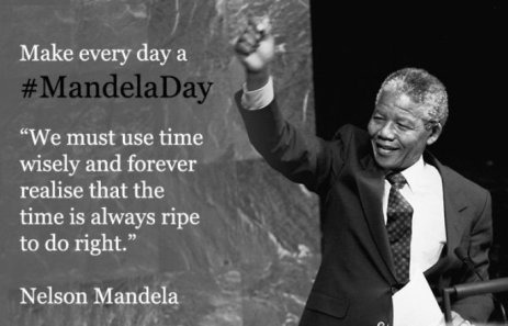 Billet: A contre-courant du Mandela day